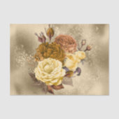  geel rozenboeket goud tissuepapier (Voorkant)