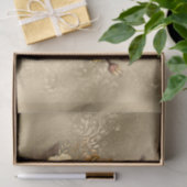  geel rozenboeket goud tissuepapier (Geschenk)