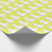 Geel Rubber Duck Badkuip Speelgoed Ducky Duckies P Cadeaupapier (Hoek)