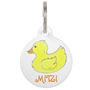 Geel Rubber Duck Duckie Ducky Speelgoed Pet Dog La Huisdierpenning