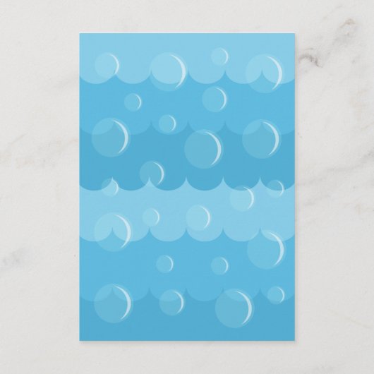 Geel Rubber Duck Rub Een Dub Baby shower Informatiekaartje (Achterkant)