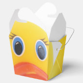 Geel Rubber Ducks Baby shower Bedankdoosjes (Geopend)