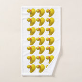 Geel Rubber Ducky Duck Leuk Kinder Badtijd Bad Handdoek (Handdoek)