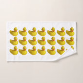 Geel Rubber Ducky Duck Leuk Kinder Badtijd Bad Handdoek (Handdoek)