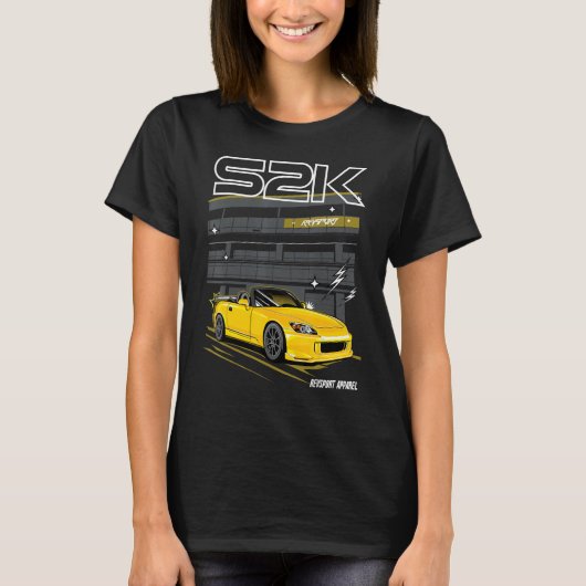 Geel S2K T-shirt (Voorkant)