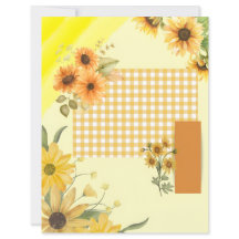 Geel scrapbookpapier