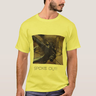 Geel "Spoke out!" T. T-shirt