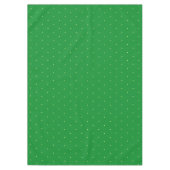 Geel sterpatroon op groen tafelkleed (Voorkant)
