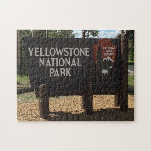 Geel Stone National Park. Legpuzzel (Horizontaal)