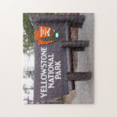 Geel Stone National Park. Legpuzzel (Verticaal)