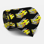 Geel Stropdas voor brandbestrijding (Opgerold)