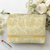 geel Toile de Jouy bedrukt Etui