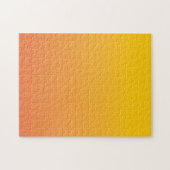 Geel tot Oranje verloop Legpuzzel (Horizontaal)