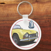 Geel TR4 Sleutelhanger (Voorkant)