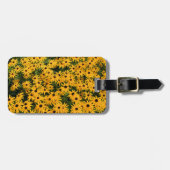 Geel veld van het Bagagelabel van Daisies (Voorkant horizontaal)