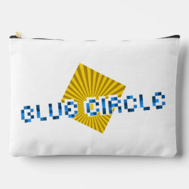 Geel Vierkant met balken en Tegenovergestelde Pixe Etui