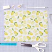 Geel Waterverf Lemon-papier Tissuepapier (Craft)