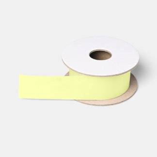 Geel Zacht Bord Wit Pastel Effen Kleur Lint