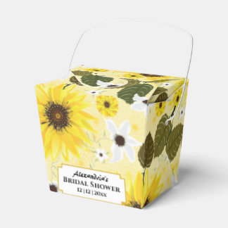  Geel Zonnebloem Tuinhout Bedankdoosjes