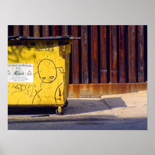 geelaar poster (Voorkant)