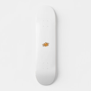 Geelachtig Sinaasappel, orang geel decoratief Skateboard