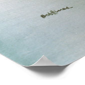 geelbaars en snoepdoek poster (Hoek)