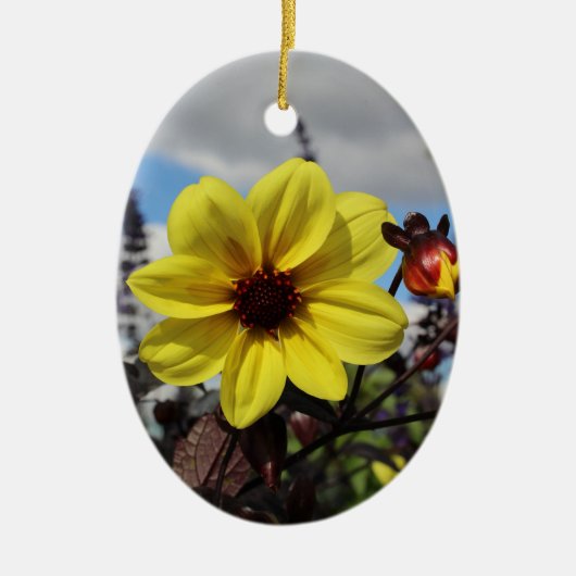 Geelbloem ornament (Voorkant)