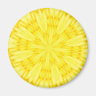 Geelbloesem fractaal magneet