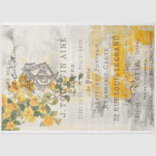  geelboomgaard Ephemera-ontkoppeling Tissuepapier