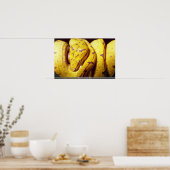 geelboompython, baby poster (Keuken)