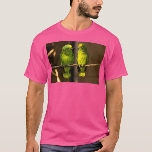 geelbruine papegaai t-shirt