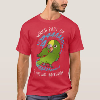 Geelgekroonde Amazonepapegaai Aaaa T-shirt