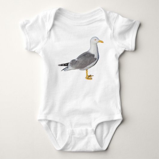 Geelpootmeeuw Romper (Voorkant)