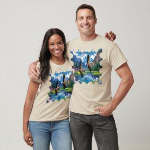 Geelsnavelooievaar in Nationaal Park Paanajärvi T-shirt