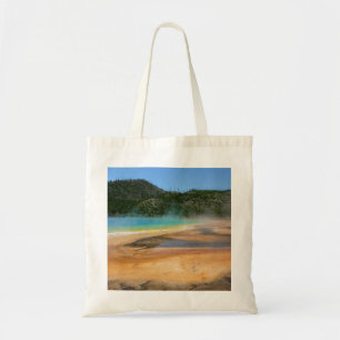 geelsteen: Grote Prismatische Lente Tote Bag