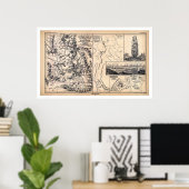 geelsteen in het Duitse Poster 1871 (Thuiskantoor)