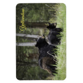 Geelsteen Magnet-Black Beer Magneet (Verticaal)