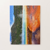 Geelstenen verfpunten legpuzzel (Verticaal)