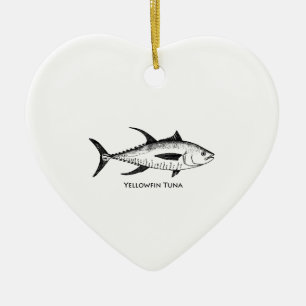 Geelvintonijn Logo Keramisch Ornament