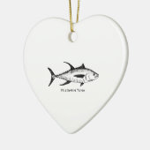 Geelvintonijn Logo Keramisch Ornament (Links)