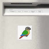 Geelzijdig bevaarbare conure magneet (Insitu (Vaatwasser))