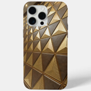 Geëmbasseerde 3D verhoogde diamanttextuur iPhone 15 Pro Max Hoesje
