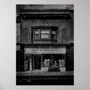 Geen 1224A Yonge St 1 Oude Film Versie Poster