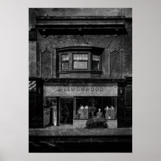 Geen 1224A Yonge St 1 Oude Film Versie Poster