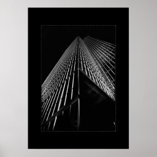 Geen 150 King St W 3 met rand Poster