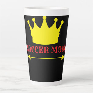 Geen 1 voetbalmoeder latte mok