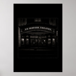 Geen 263 Yonge St 2 met rand Poster