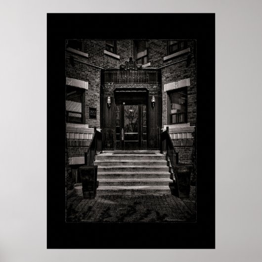Geen 2837 Yonge St 1 met rand Poster (Voorkant)