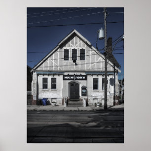 Geen 296 Broadview Ave 3 Kleurversie Poster