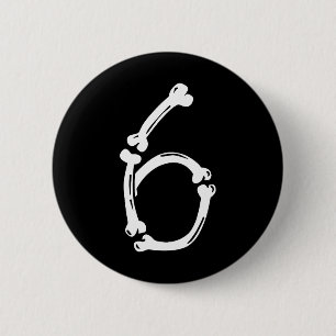 Geen 6 koppelkostuum duo 67 Six Seven meme grappig Ronde Button 5,7 Cm